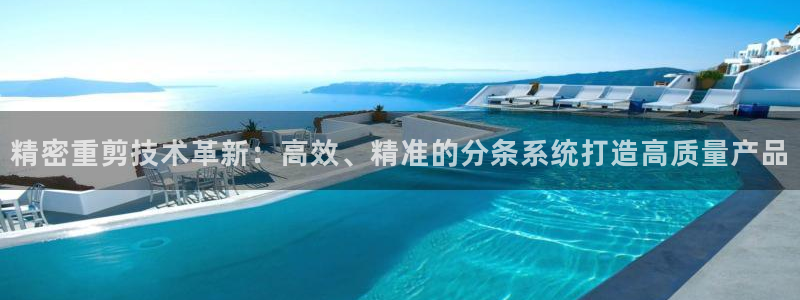 天宏娱乐男孩：精密重剪技术革新：高效、精准的分条系统打造高质